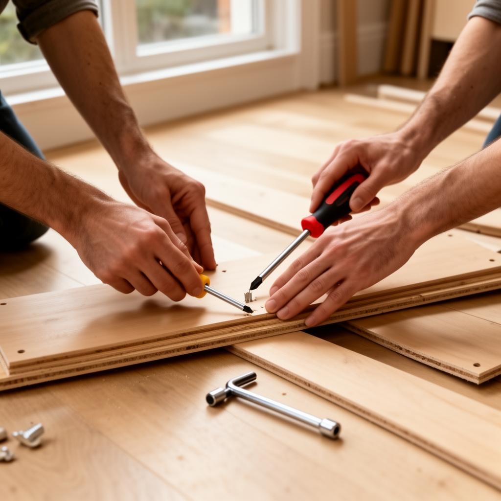 Hands at work — ExtraHands crew